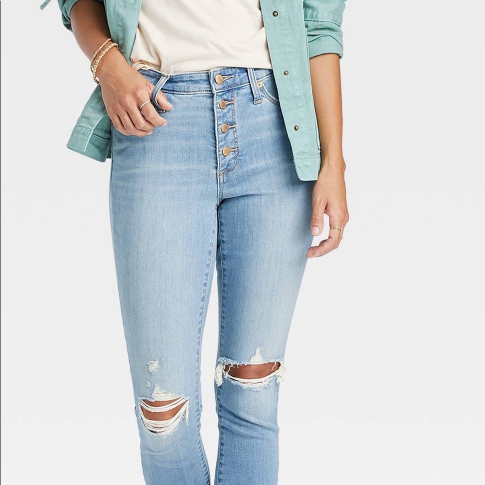 High rise skinny Jean